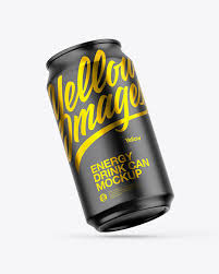 Download Matte Can Mockup In Can Mockups On Yellow Images Object Mockups PSD Mockup Templates
