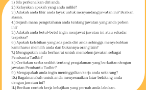 Contoh Soalan Temuduga Kerja Kerajaan Otosection