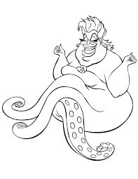 Thousands pictures for downloading and printing! Ursula Disney Villain Coloring Page Free Printable Coloring Pages For Kids