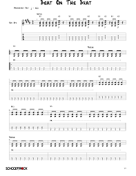 The Ramones Beat On The Brat Sheet Music Pdf Notes Chords Pop Score School Of Rock Lead Sheet Download Printable Sku 377699