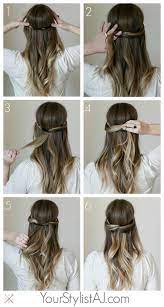 Pin By Delphine Dumont On My Style Hair Styles Hair Tutorial Cute Everyday Hairstyles