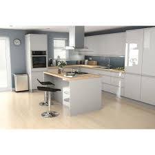 It Kitchens Marletti Gloss Dove Grey Cabinet Door W 250mm Pack Of 2dove Grey Grey Cabinets Laminate Worktop Kitchen Design