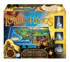 Lord of the rings puzzle 500pc complete metal tin 2003 evil forces mb lotr. 4d Cityscape Lord Of The Ring Middle Earth 3d Time Puzzle 1390 Piece Buy Online In Angola At Angola Desertcart Com Productid 37063788