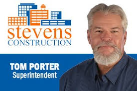 Tom Porter Joins Stevens Construction