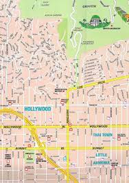 Average climate in west hollywood, california. Stadtplan Von Hollywood Ca Detaillierte Gedruckte Karten Von Hollywood Ca Vereinigte Staaten Der Herunterladenmoglichkeit