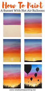 Sunset Painting Learn To Paint An Easy Sunset With Acrylics Sunset Painting Cute Canvas Paintings Canvas Art Painting sunset painting cute canvas paintings