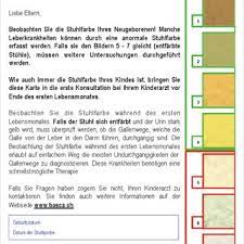 Dann stellt sich der urin dunkel dar, der stuhl entfärbt sich und die bindehäute der augen färben sich gelb. Pdf Neonatale Cholestase