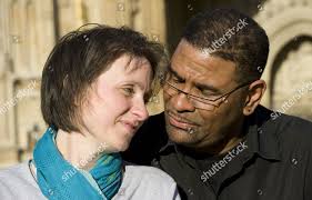 Debbie Purdy Husband Omar Puente Outside Editorial Stock Photo