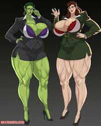 ✅️ Porn comic SheHulk & Peggy Carter. Cyberboi. Sex comic hot beauties were  | Porn comics in English for adults only | sexkomix2.com