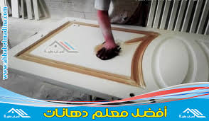 معلم دهان ابواب خشب جده 3 أحباب طيبة
