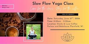 June Slow Flow Yoga Class