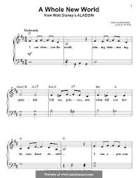 They provide printable sheet music that you can use away from the app. A Whole New World From Aladdin For Piano By A Menken On Musicaneo Easy Piano Sheet Music Piano Piano Sheet Music Free