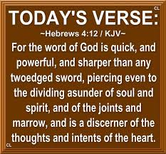 Today S Word God S Word Via Trish Hardin Word Of God Kjv Words