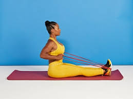 This Upper Body Circuit Workout Uses Just A Resistance Band To Smoke Your Shoulders Back And Arms Self