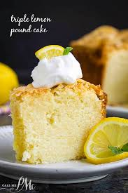 Mix well until the gelatin dissolves then let the mixture cool completely. Best Triple Lemon Pound Cake Recipe Call Me Pmc