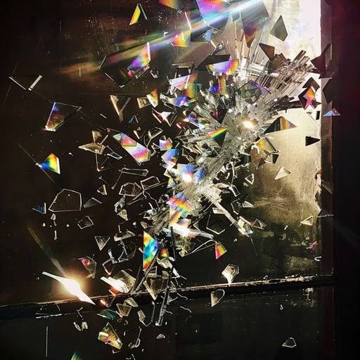 Download Shattered Glass Art Image - Shattered, Glass, Art | StockCake