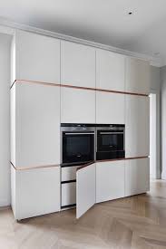 Handle Less Kitchen Copper Rose Shadow Line Kitchen Appliances Design Kitchen Fittings White Kitchen Remodeling