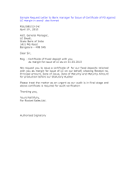 Bank Request Letter Sample Statement And Application Loan Manager Samples Lettering Letter Sample Management