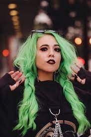 Vibrant Green Conditioner System For Diy Green Hair At Home Green Hair Dye Vibrant Hair Colors Green Hair