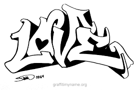 Love Drawings Google Search Easy Graffiti Drawings Word Drawings Graffiti Drawing