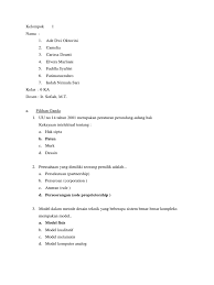 Maksudnya adalah sebuah perusahaan akan mempengaruhi. Soal Etika Profesi Bab 5 8
