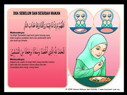 Itulah maksud doa makan yang kita baca setiap hari. Doa Sebelum Sesudah Makan Pbe Enterprise Kedai Buku