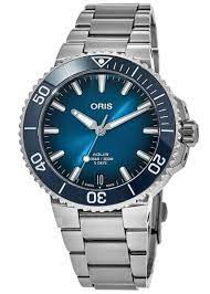 Oris Aquis Aquispro Date Calibre 400 Blue Dial Steel Men's Watch 01 400 7769  4135-07 8 22 09PEB