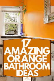 See more ideas about orange bathrooms, bathroom decor, orange bathroom decor. 17 Amazing Orange Bathroom Ideas Home Decor Bliss