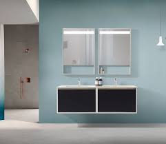 The brushed nickel finish coordinates with most brushed nickel and chrome bath faucets and accessories. Modern Wall Mounted Bathroom Vanity Cabinet With Mirror And Shelf For Bathroom China Lowes Bathroom Vanity Home Depot Bathroom Vanities Made In China Com