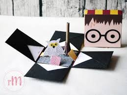 Stampin Up Rosa Madchen Kulmbach Harry Potter Explosionsbox Harry Potter Karten Harry Potter Geschenke Harry Potter Selber Machen