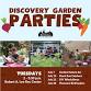 Discovery Garden Parties: Floral Sun Catchers