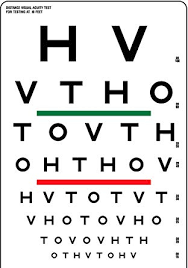 Top Quality By Bexco Brand Snellen Eye Visual Acuity Chart
