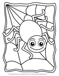 Halloween Coloring Pages Spider Coloring Page Halloween Coloring Halloween Coloring Sheets
