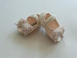 Cream Ballet Shoes Swarovski Crystal Baby Shoes Baby Wedding Shoes Baby Christening Shoes Pearls Shoes Ne Baby Wedding Shoes Baby Shoes Crystal Baby Shoes