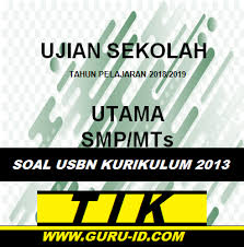 Download Soal Usbn Tik Smp 2019 Dilengkap Kunci Jawaban Info Pendidikan Terbaru