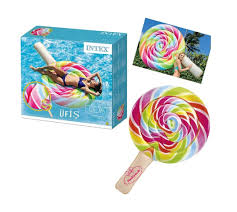 Deniz Yataklari Intex Intex 58753 Sisme Lolipop Seker Deniz Yatagi Ada 208x135cm