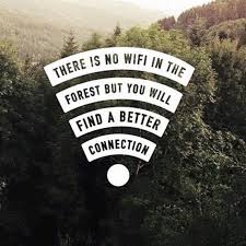 There S No Wifi In The Forest But Nature Quotes Adventure Quotes Beautiful Quotes