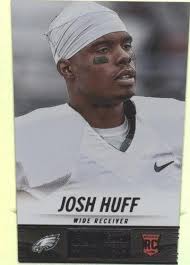 2014 Panini Select Purple Prizm /15 Josh Huff #RA-HF Rookie Auto RC Eagles 
