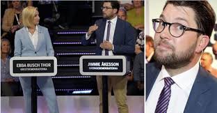 När ebba busch i svenska dagbladet ger nya reservationer mot samarbete med jimmie åkesson blir hon en nyttig idiot för de vänsterpartier, som vill klänga fast vid den osanna bilden av att sverigedemokraterna är något annat än företrädare för över miljonen väljare. Expressen En Twitter Jimmie Akessons Utspel Efter Ebba Busch Thors Besked En Oppning Vill Skapa Ett Konservativt Block I Riksdagen Https T Co T9s8e6awtt Https T Co Mjpjnan37c