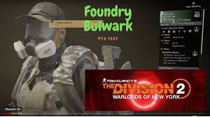 Tom Clancy's The Division 2 Foundry Bulwark test pts - YouTube