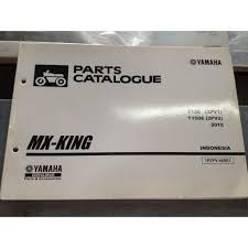 Hong leong yamaha motor sdn. Buku Part Katalog Mx King Original From Yamaha Shopee Indonesia