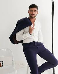 <p>look your best in this fine linen suit separates coat from lauren by ralph lauren. Men S Smart Pants Men S Suit Pants Asos