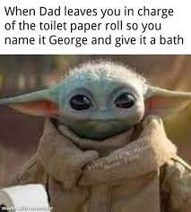 Happy Name Day George R Babyyoda Baby Yoda Grogu Know Your Meme