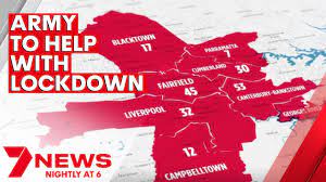 Greater sydney, blue mountains, central coast and wollongong officially goes into lockdown. Australian Army To Patrol Sydney S Streets During The Coronavirus Lockdown 7news Youtube