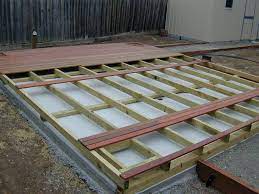 Decking Over Concrete Deck Over Concrete Patio Installation Concrete Patio