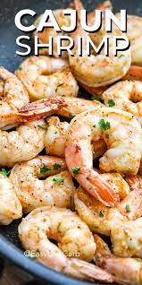 Easy Cajun Shrimp Recipe Ready In 10 Min Easy Low Carb Recipe Cajun Shrimp Recipes Easy Chicken Dinner Recipes Easy Chicken Recipes