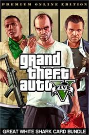 La mejor selección de juegos que son similares al legendario grand theft auto. Grand Theft Auto V Premium Online Edition Great White Shark Card Bundle Laxtore
