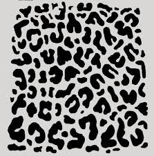Black And White Cheetah Print Cheetah Leopard Stencil Animal Prints Lots Of Dots Safari Template New 8 X 10 Animal Print Wallpaper Leopard Print Tattoos Stencils