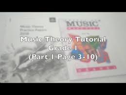 Introductory and intermediate music theory lessons, exercises, ear trainers, and calculators. Music Theory Grade 1 Part 1 Theory Made Easy By Lina Ng Workbook Youtube