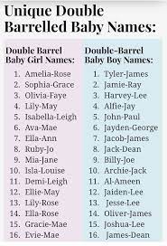 Find A Name For Your Baby Double Barrel Baby Names Baby Names Cute Baby Names